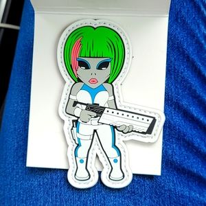 NWOT Alien Woman Patch